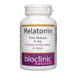 Melatonin Time Release, 5mg, 60 Tablets (Bioclinic Naturals)