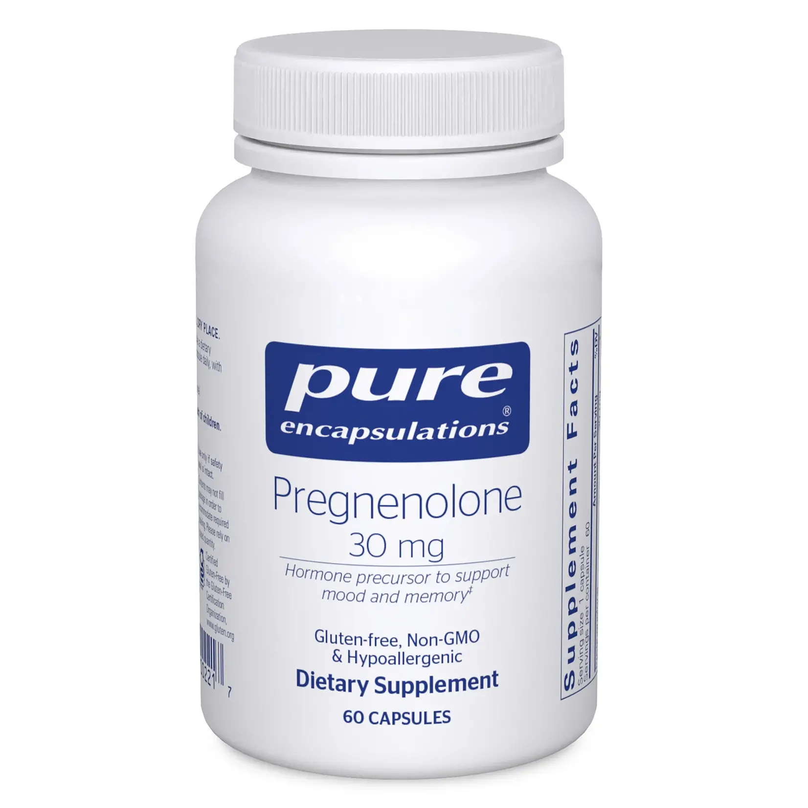 Pregnenolone 30mg (Pure Encapsulations)