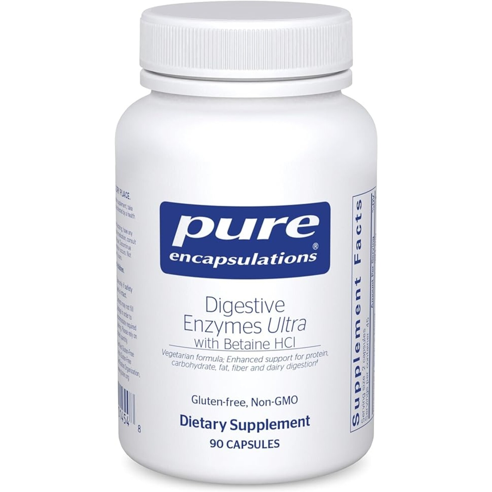 Pure Encapsulations Digestive Enzymes Ultra w/ Betaine (Pure)