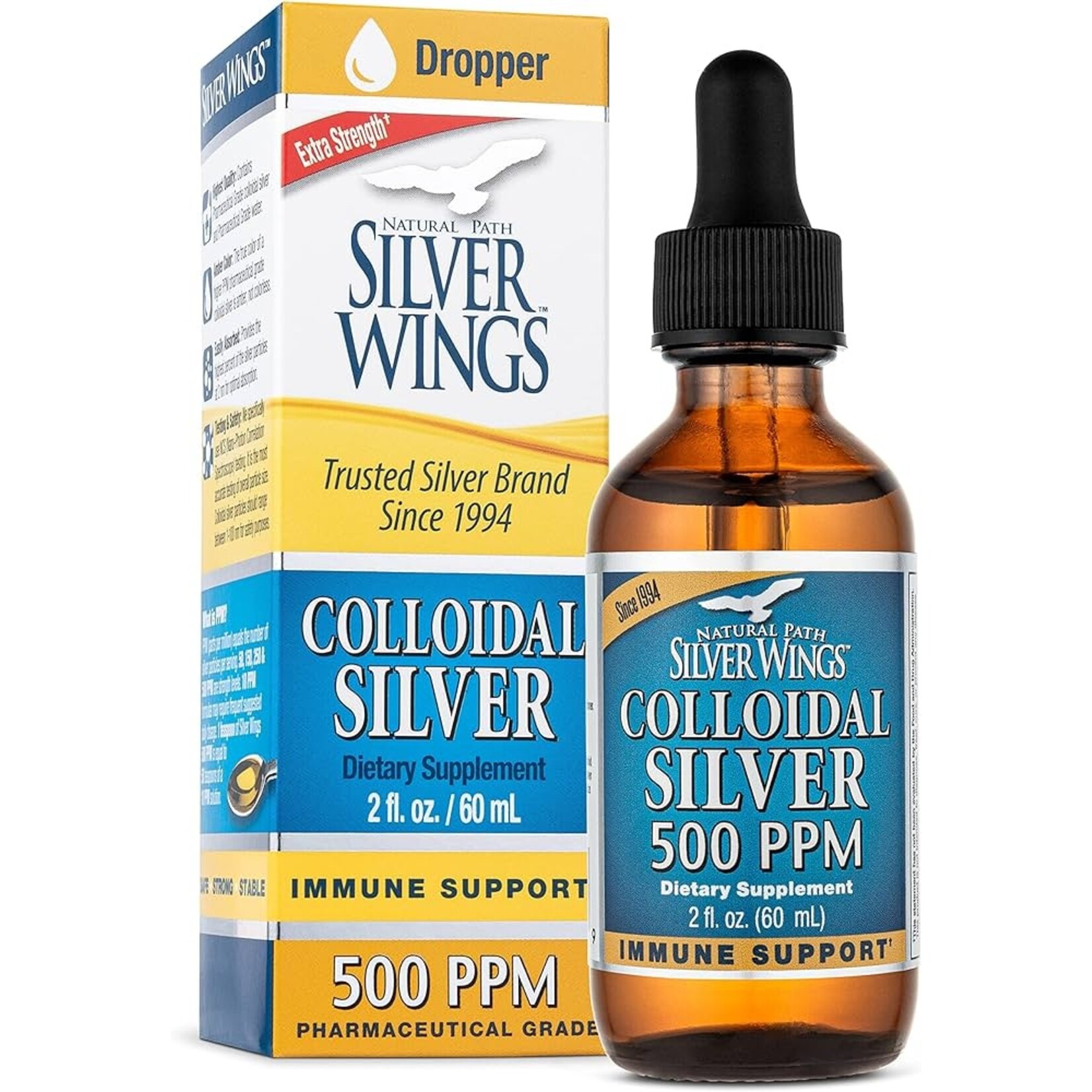 Natural path Colloidal Silver, 500ppm (Natural Path)