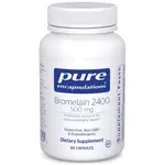 Bromelain 2400, 500mg, 60 cap (Pure)