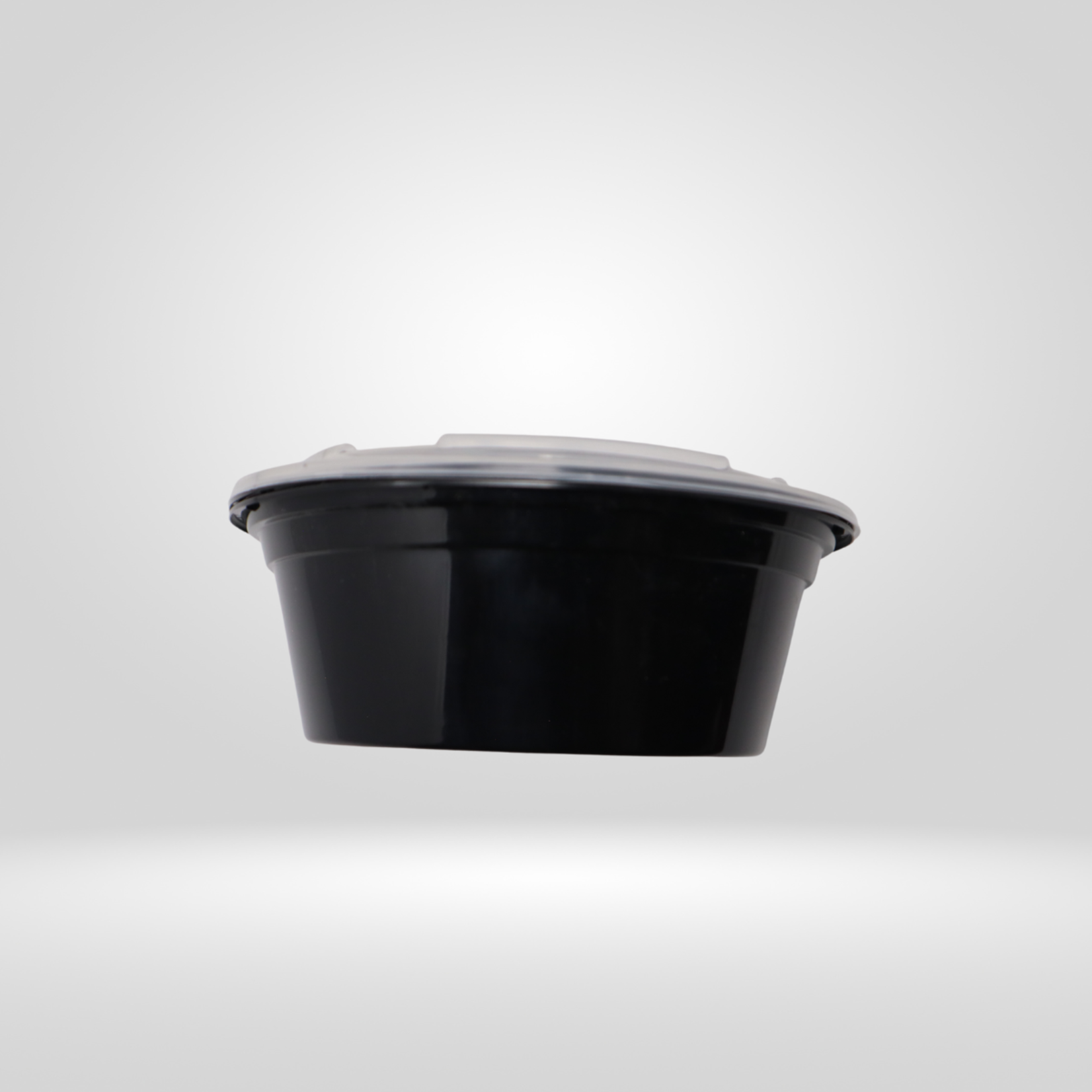 Acko - Food Packer Gladway - Black Round Microwavable Containers