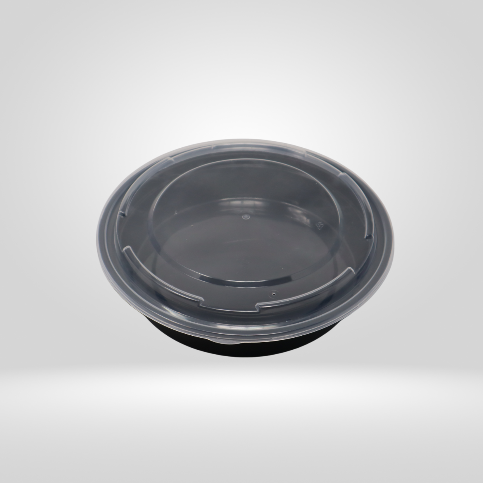 Acko - Food Packer Gladway - Black Round Microwavable Containers