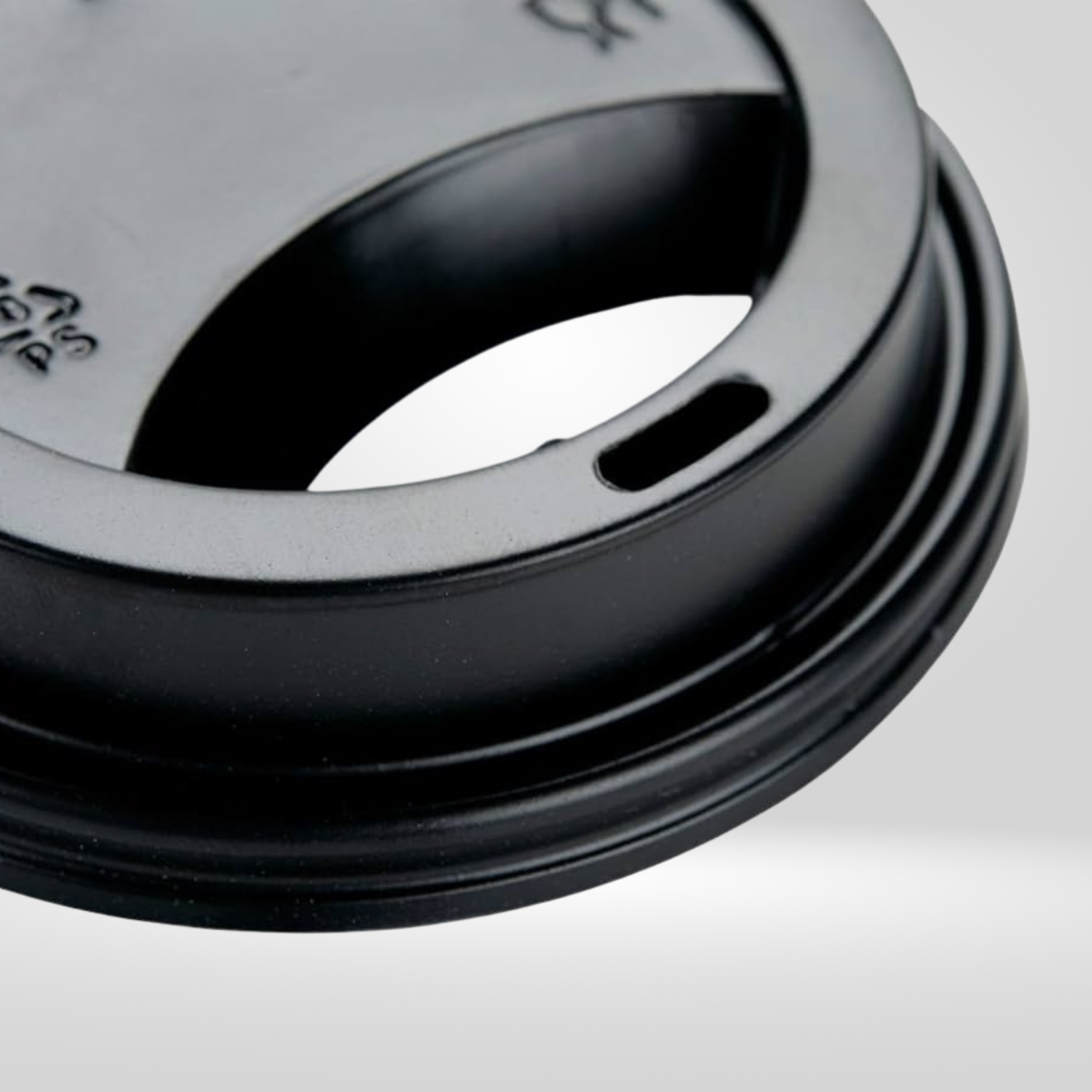 Agio AGIO Black Plastic Sipper Cup Lids