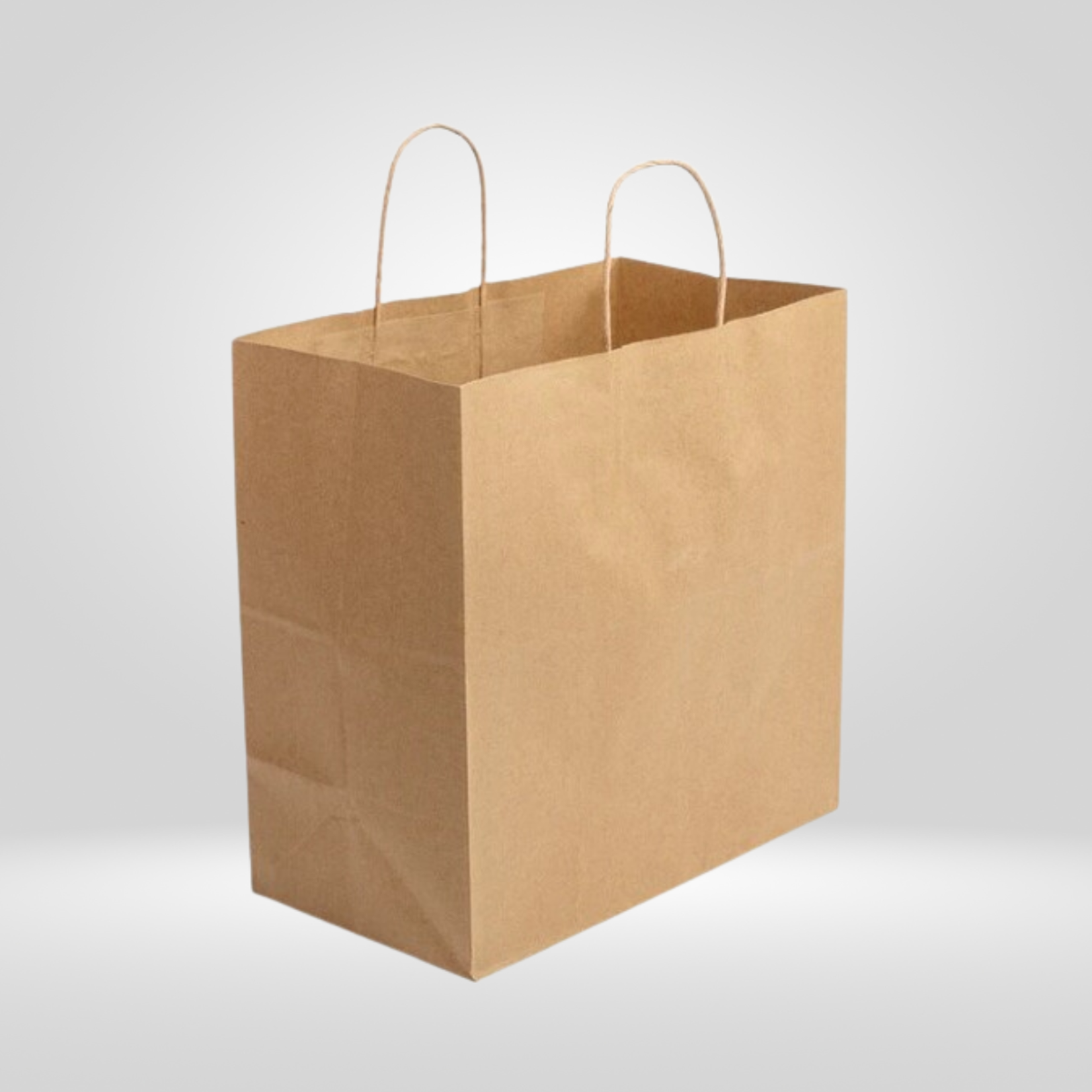 Gladway Togo Pak - Kraft Paper Bags with Twisted Handles