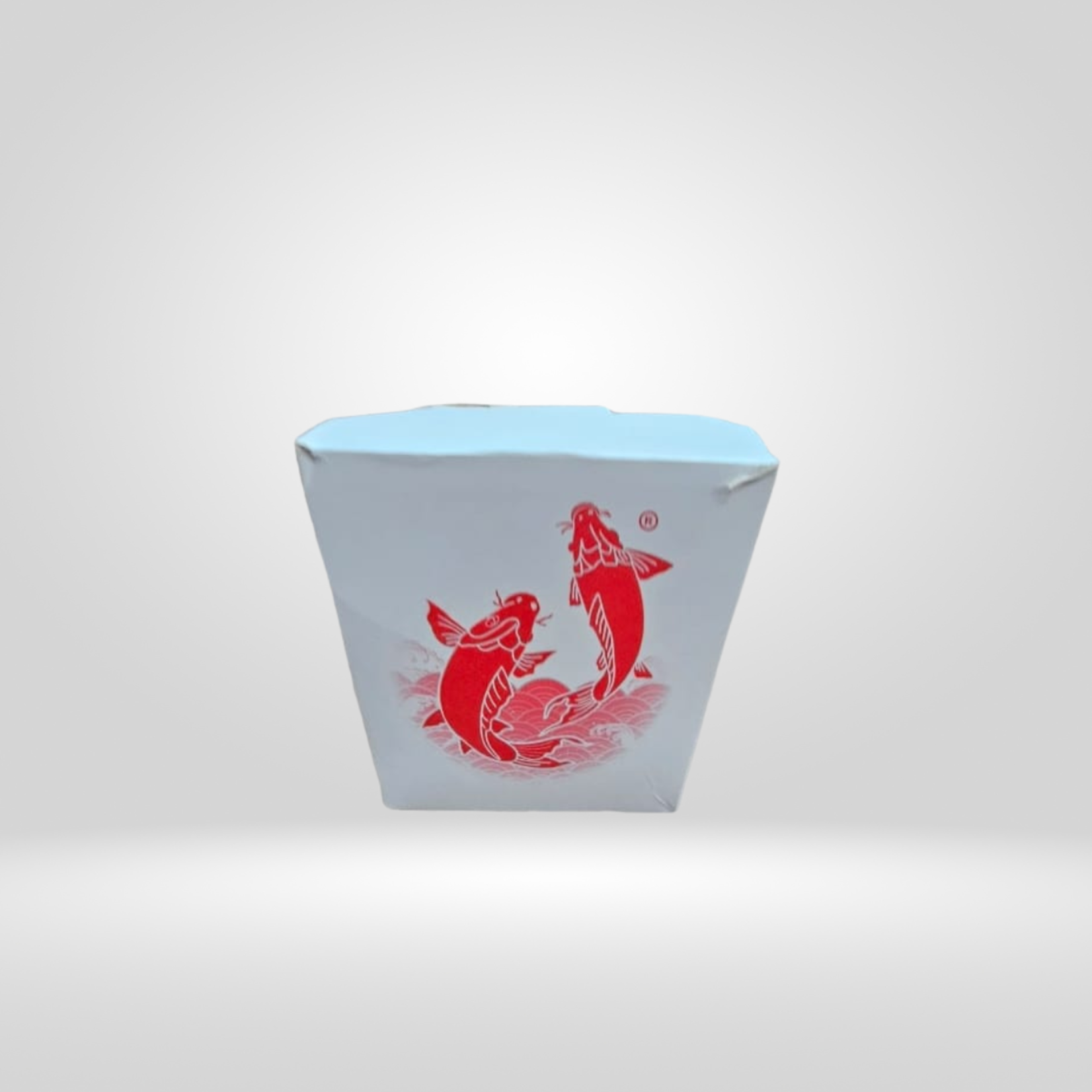 Togo Pak TOGO PAK Pint Box With Red Fish Printing