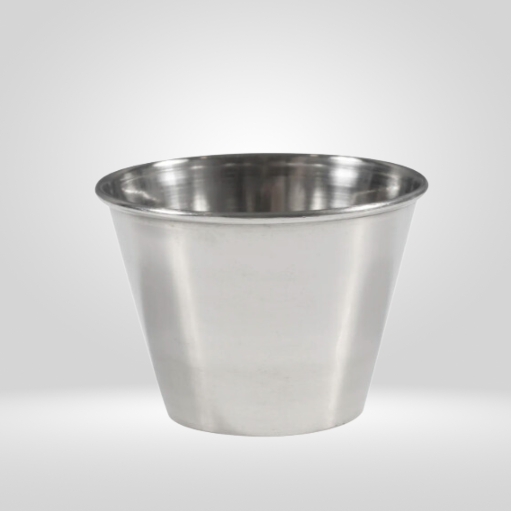 Buhaya Choice Buhaya - Buhaya - Souffle/Portion/Sauce Cups Stainless Steel 2.05oz 12 pcs/pack