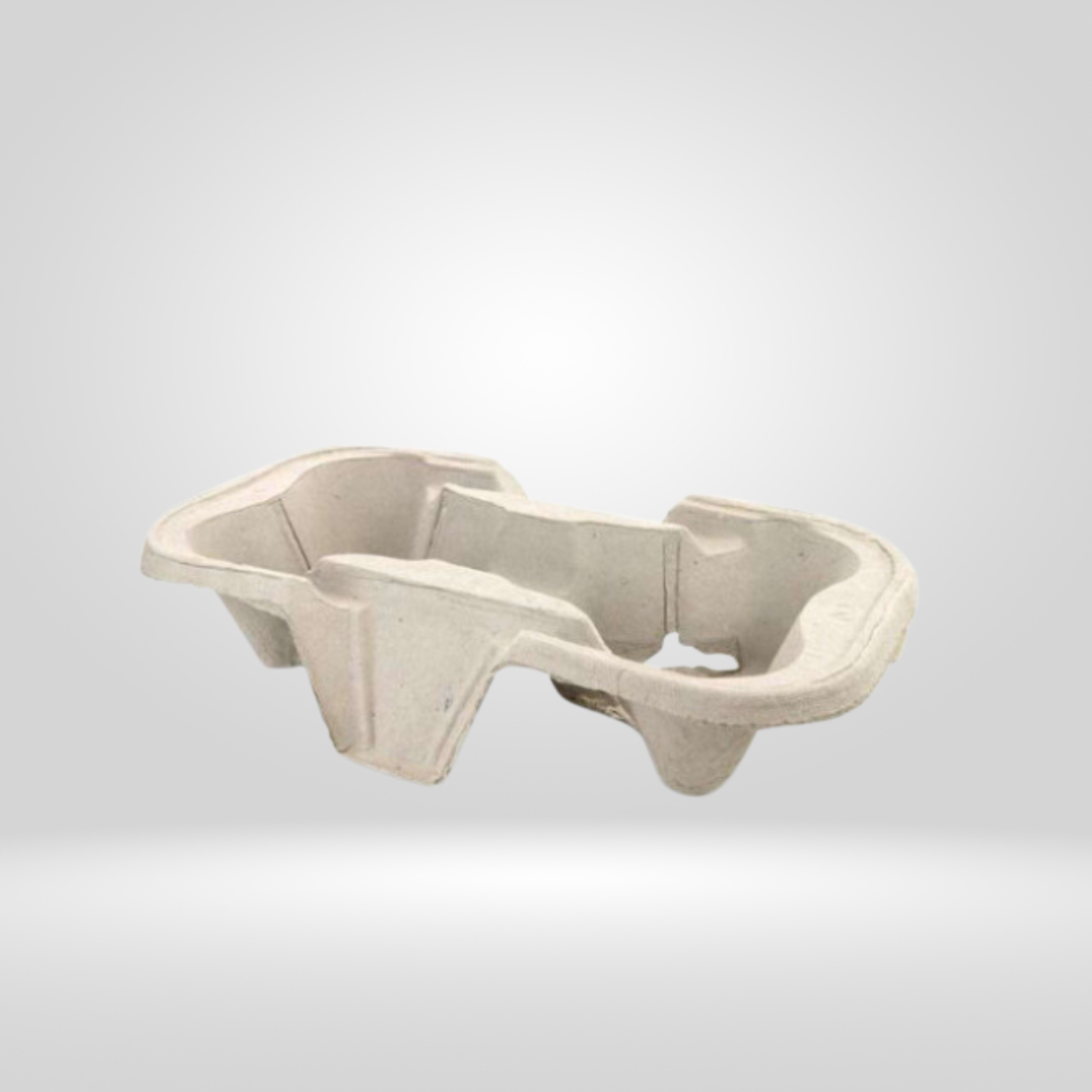 Togo Pak Togo Pak - Eco-Biodegradable 2 Cup Carrier Trays