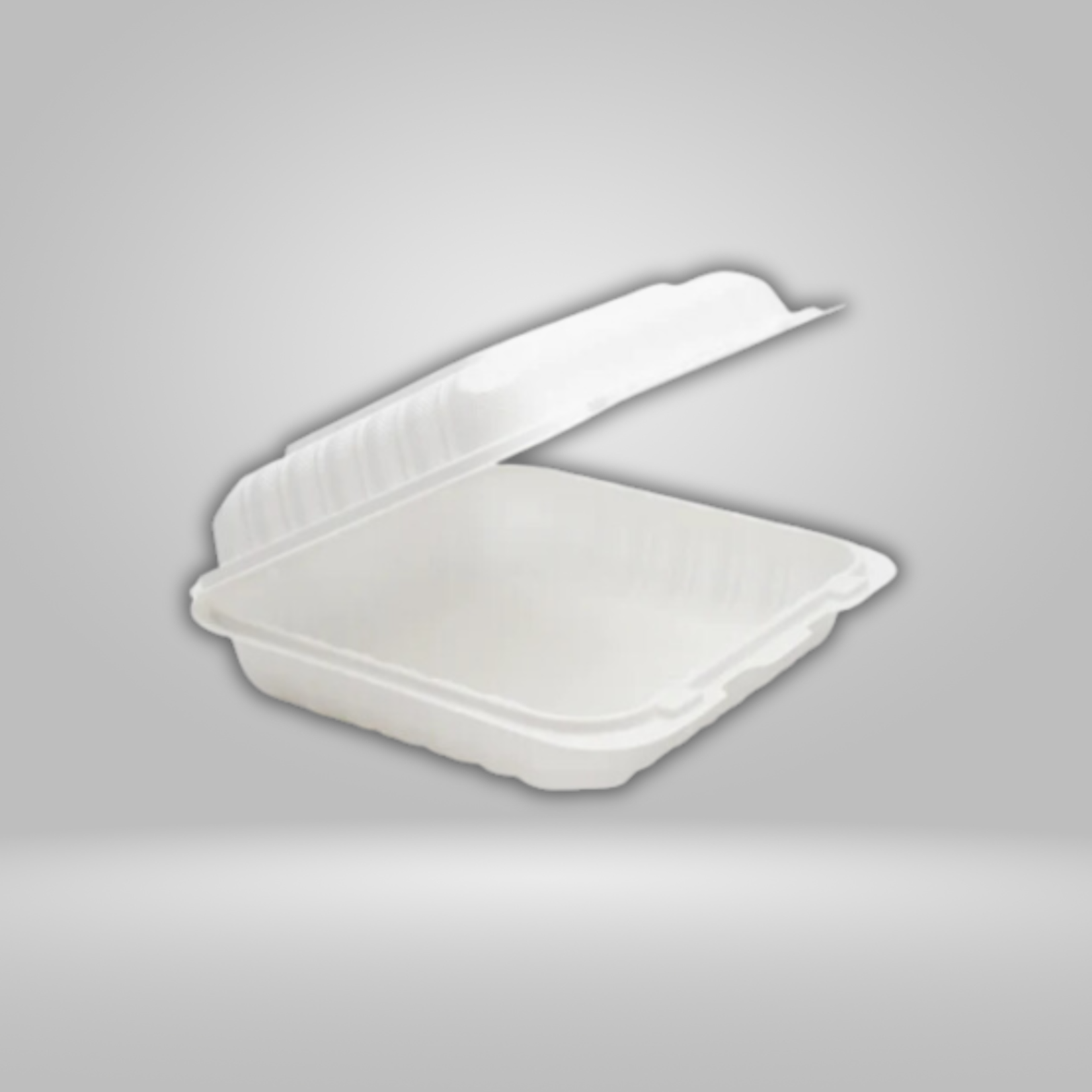 Gladway Gladway - Single Compartment Clamshell Containers with Corner Lock