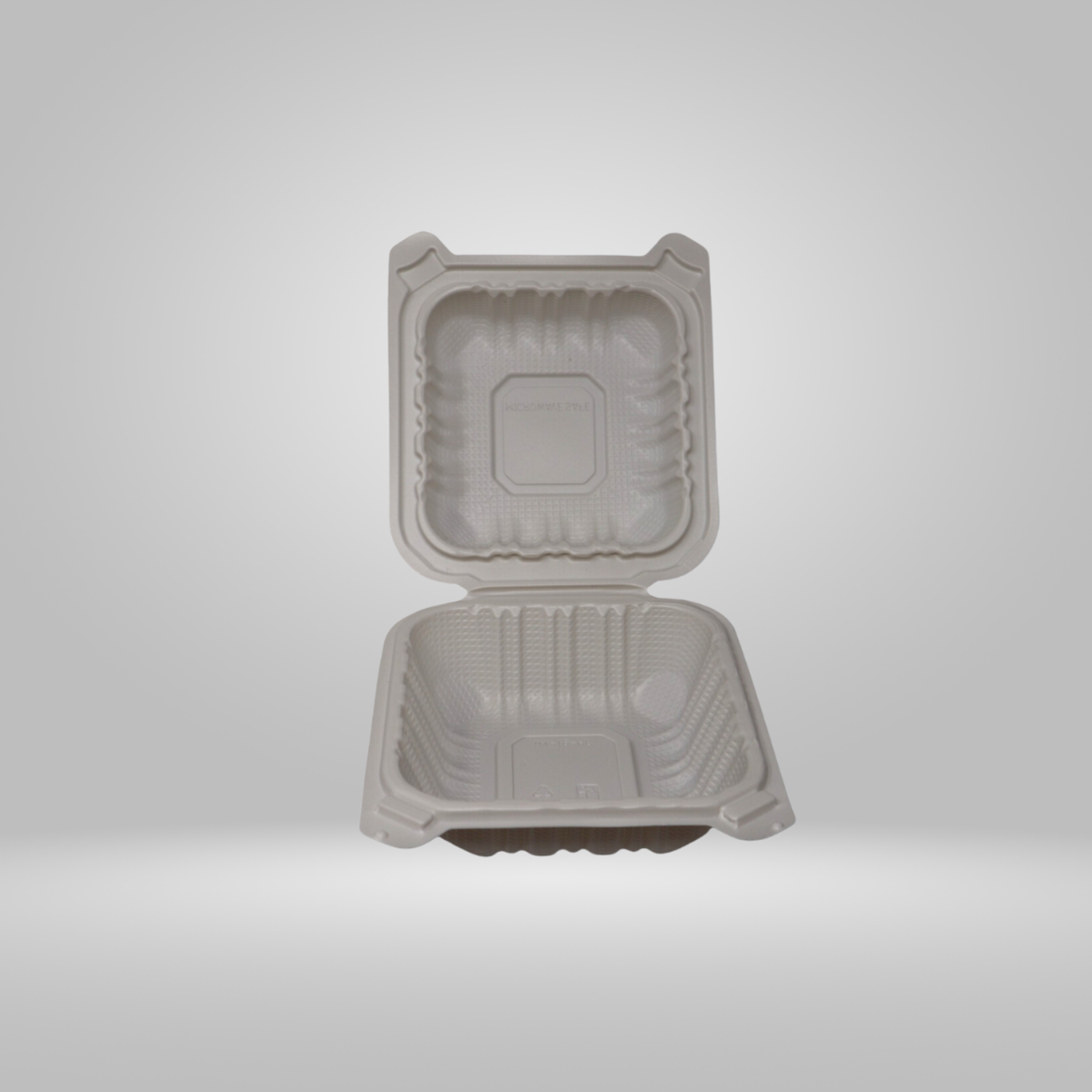 Gladway Gladway - Single Compartment Clamshell Containers with Corner Lock