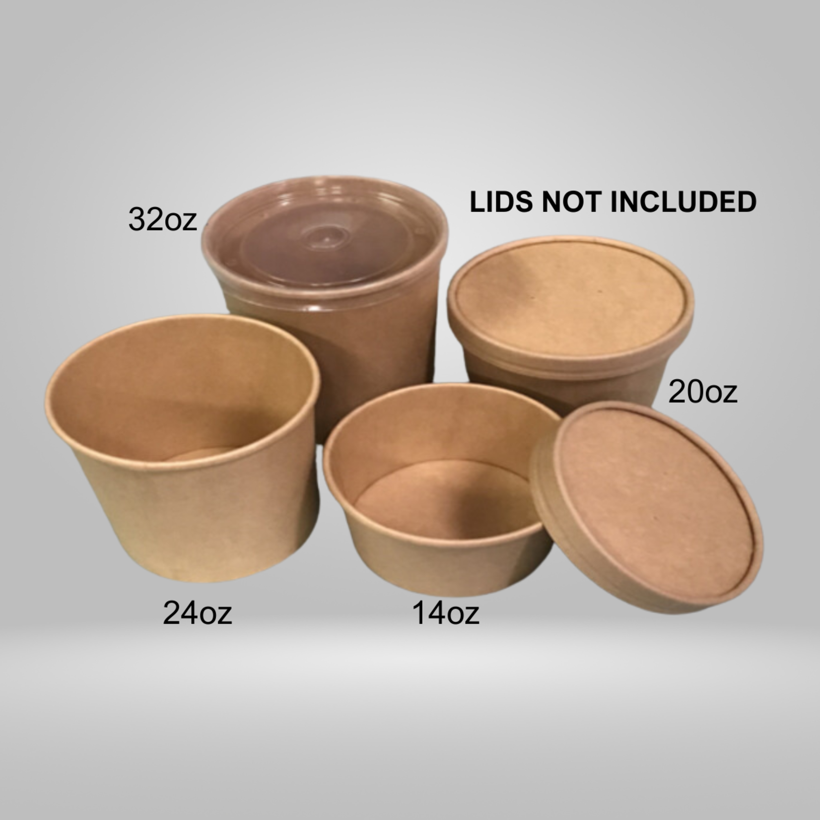 Togo Pak Togo Pak - Kraft Paper Deli Container without Lid