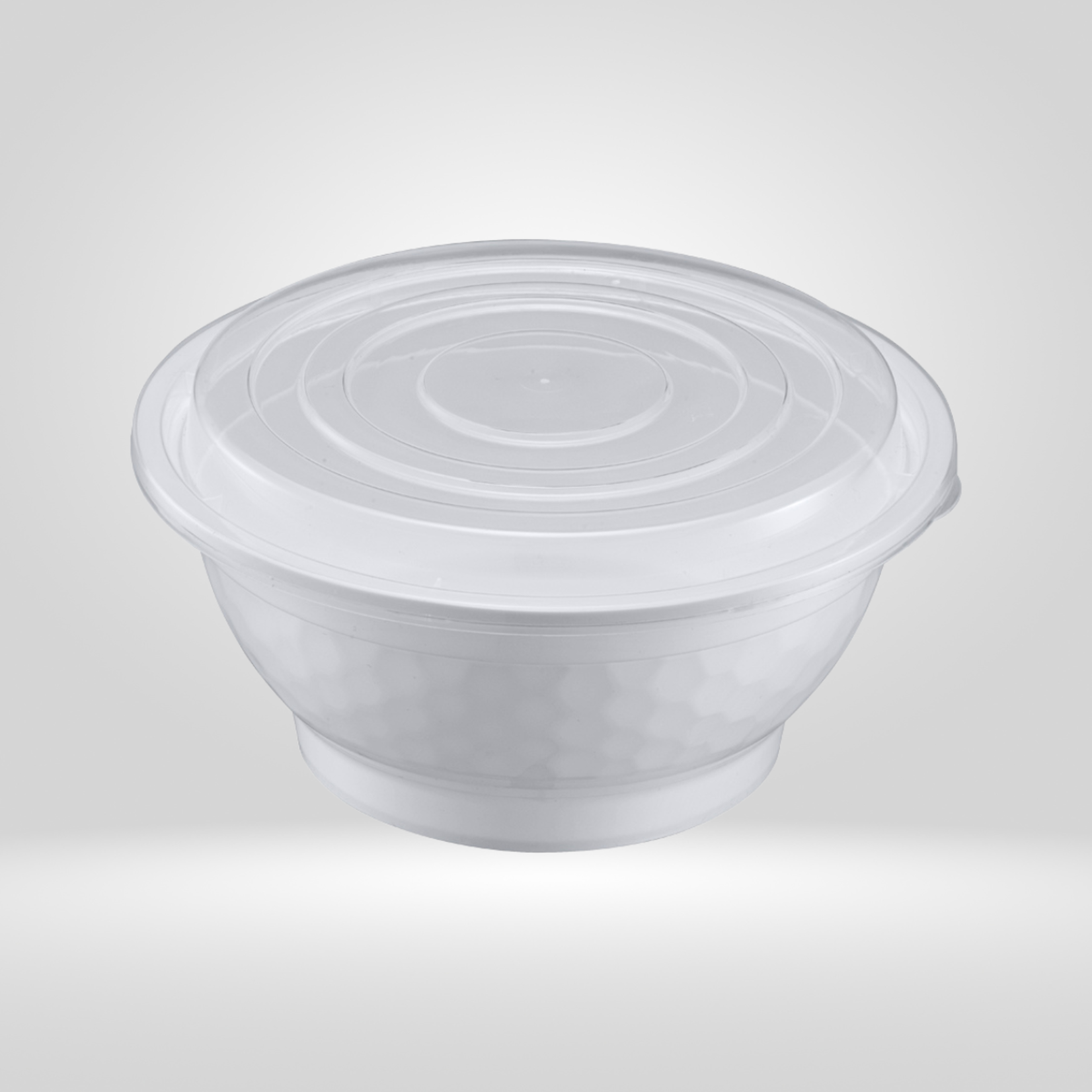 Gladway Gladway - White Microwavable Noodle Bowl with Lid