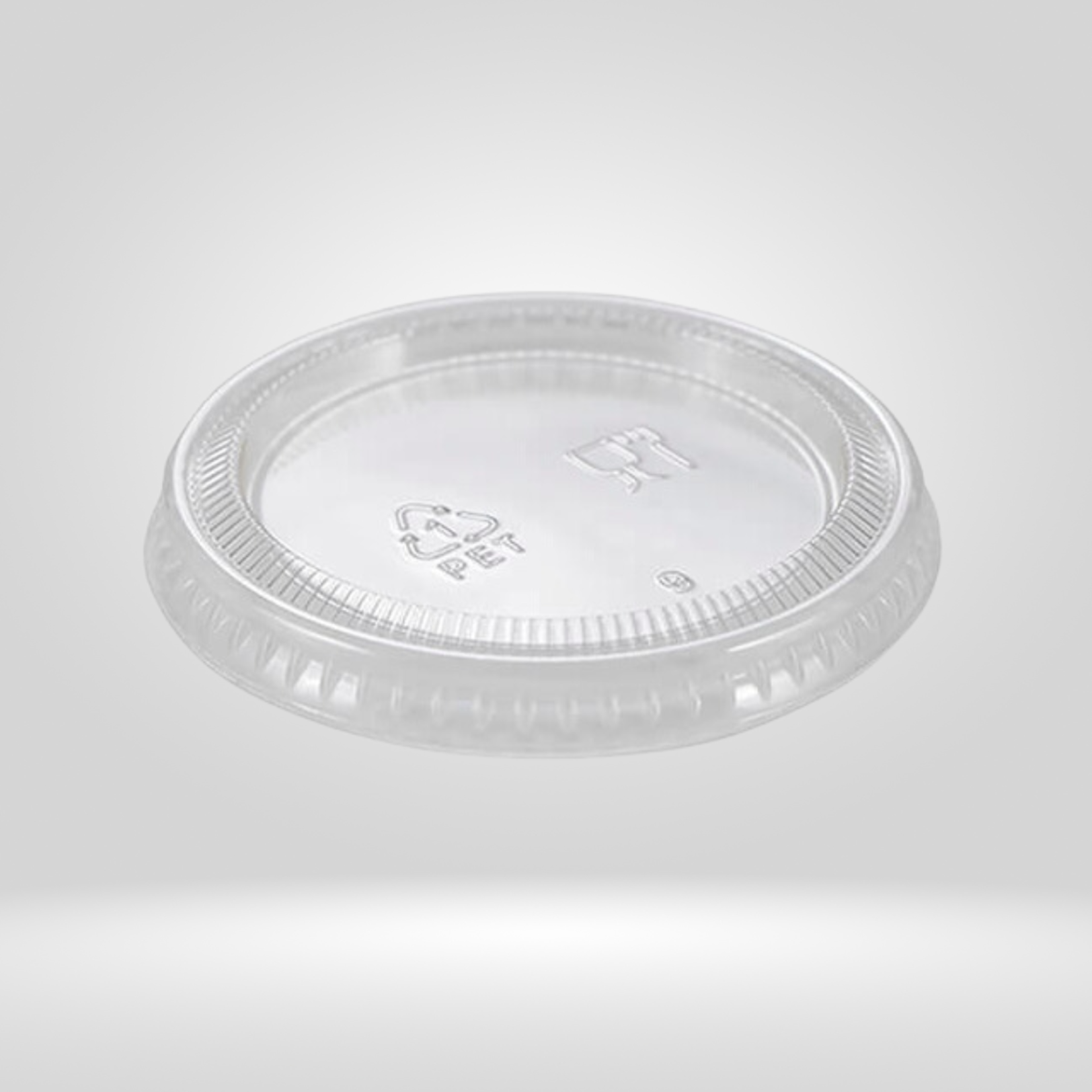 Agio Agio - Souffle Cups/Portion Cups/Sauce Cups Clear Lids