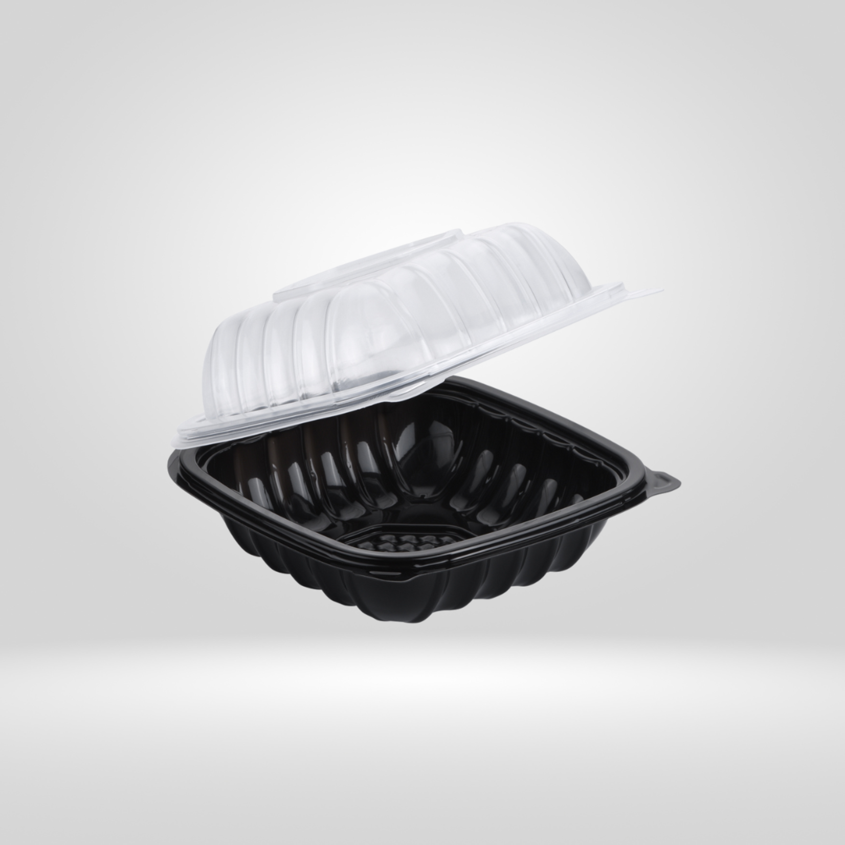 Gladway Gladway - Single Compartment Hinged Duo-Colored Containers