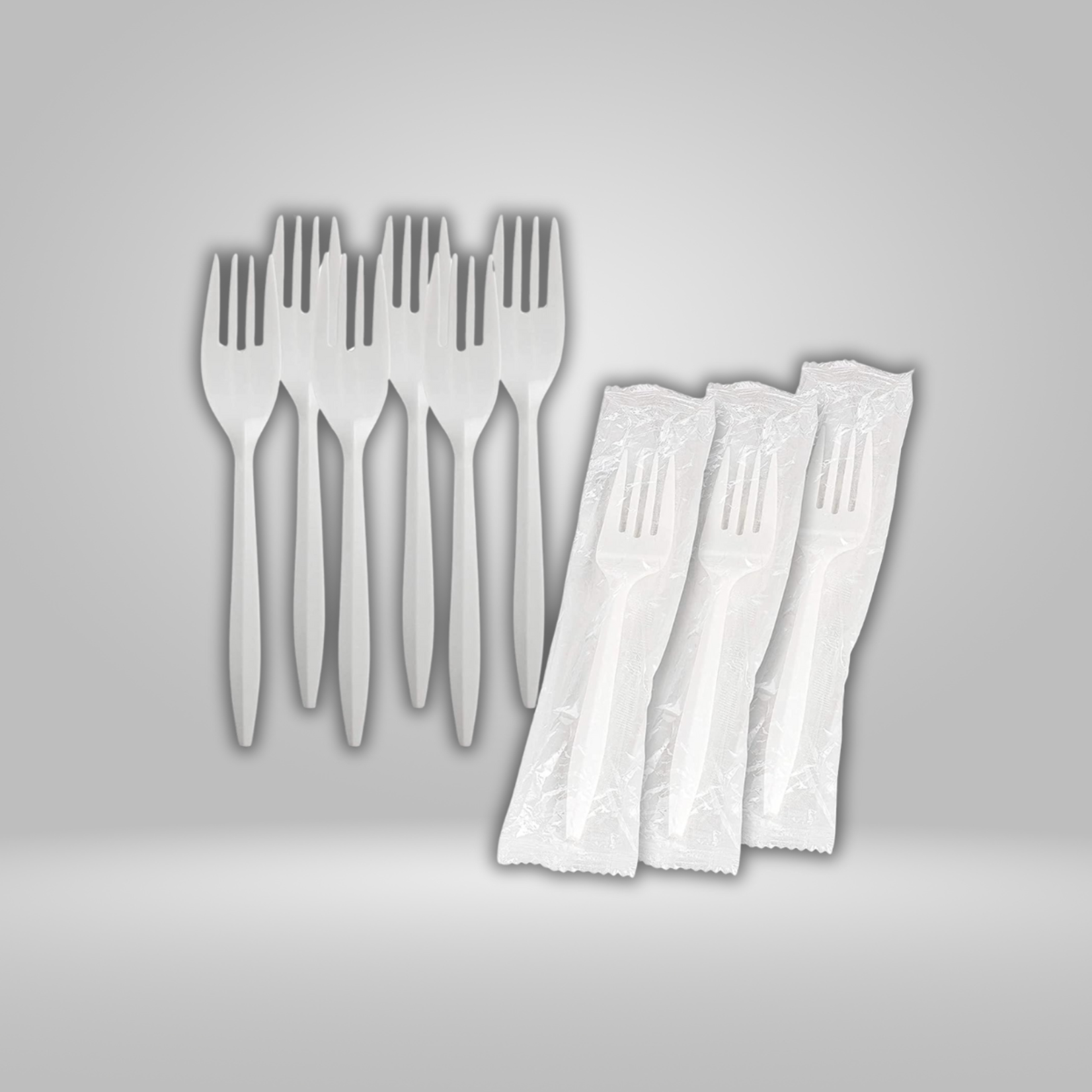 Buhaya Care Buhaya - Individually Wrapped Heavy Weight  Cutlery