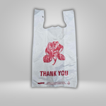 Agio D&J - White Film Red Print "Thank you" T-Shirt Bags