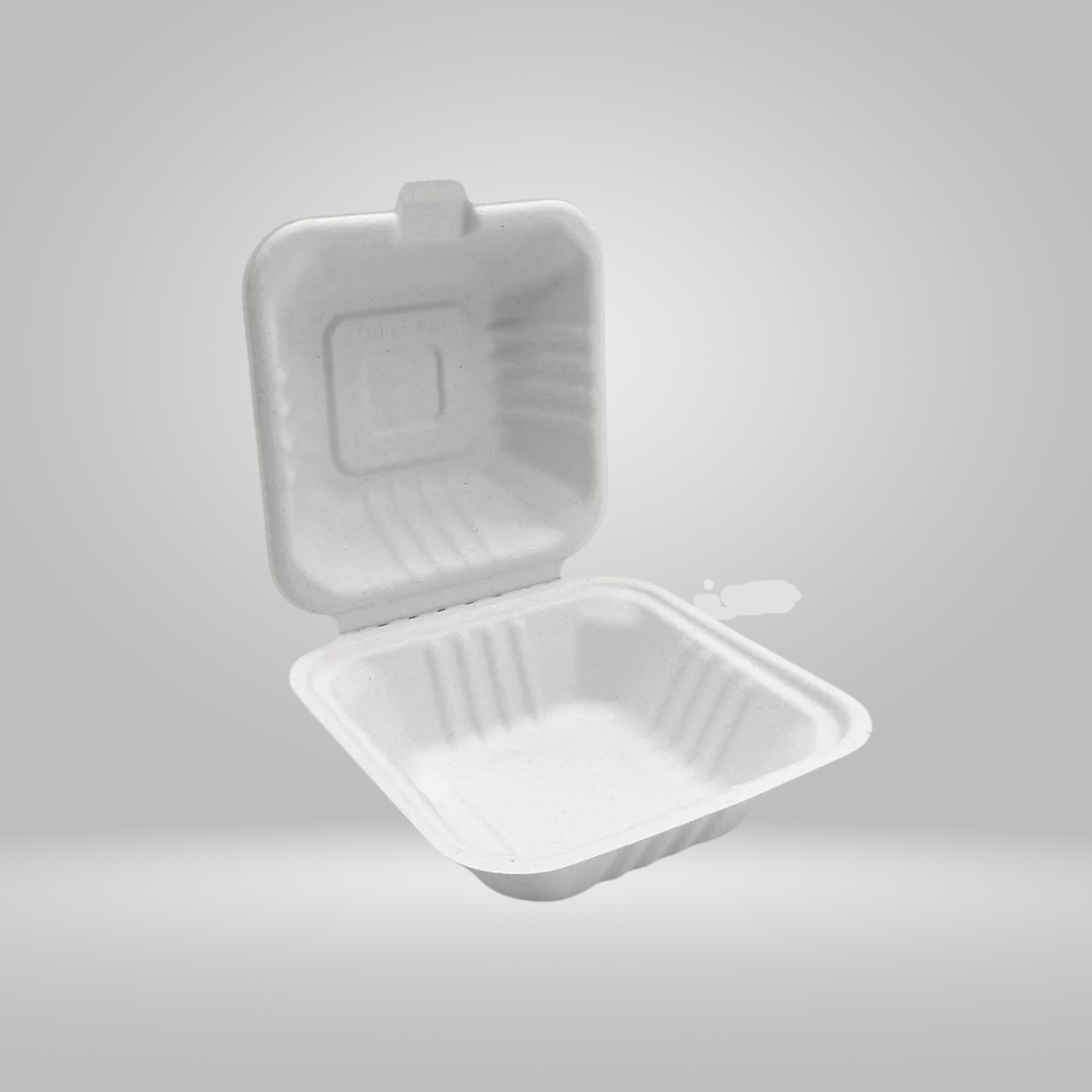 Gladway Gladway - White Bagasse Clamshell Containers