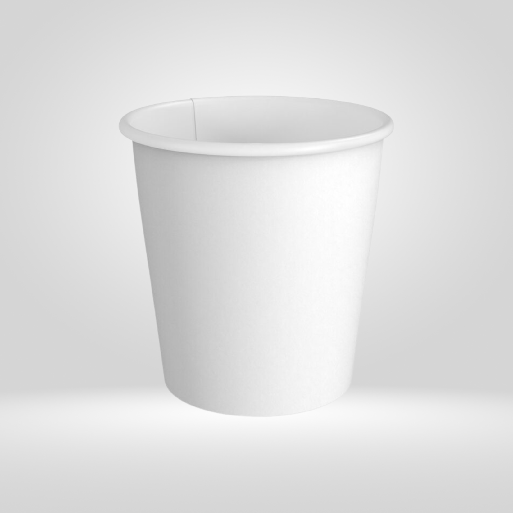 Gladway Gladway - Single Wall White Paper Cups 90mm