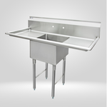 GSW USA GSW - 1 Compartment Sink - 2 Drain Boards