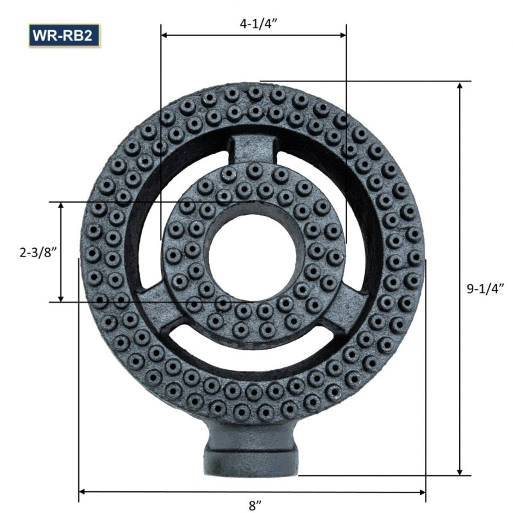 GSW USA GSW - Rings Burner with Air Shutter