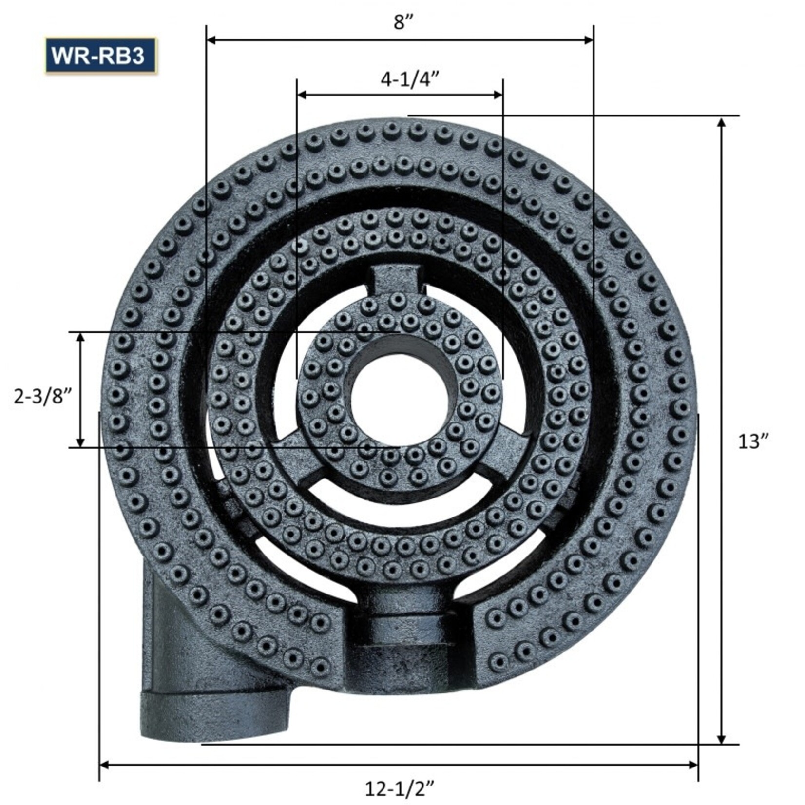 GSW USA GSW - Rings Burner with Air Shutter