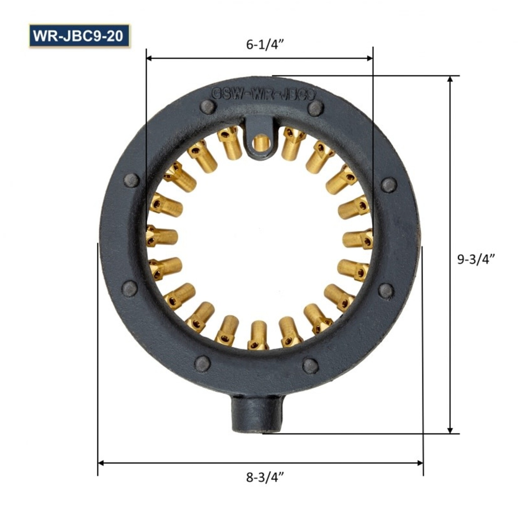 GSW USA GSW - Tips Speed Burner with Cap (Purchase by calling (408) 499-0343)