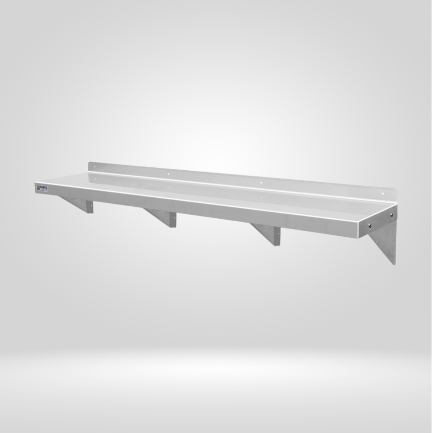 GSW USA GSW -  Stainless Steel Wall Mount Shelf