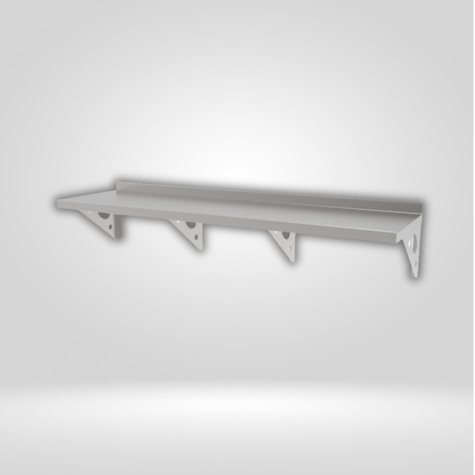 GSW USA GSW -  Stainless Steel Wall Mount Shelf