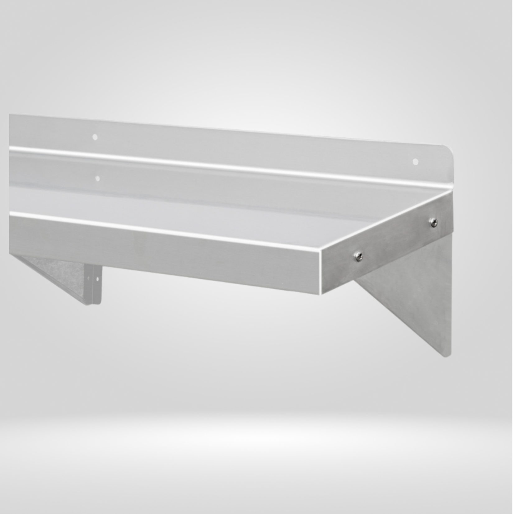 GSW USA GSW -  Stainless Steel Wall Mount Shelf