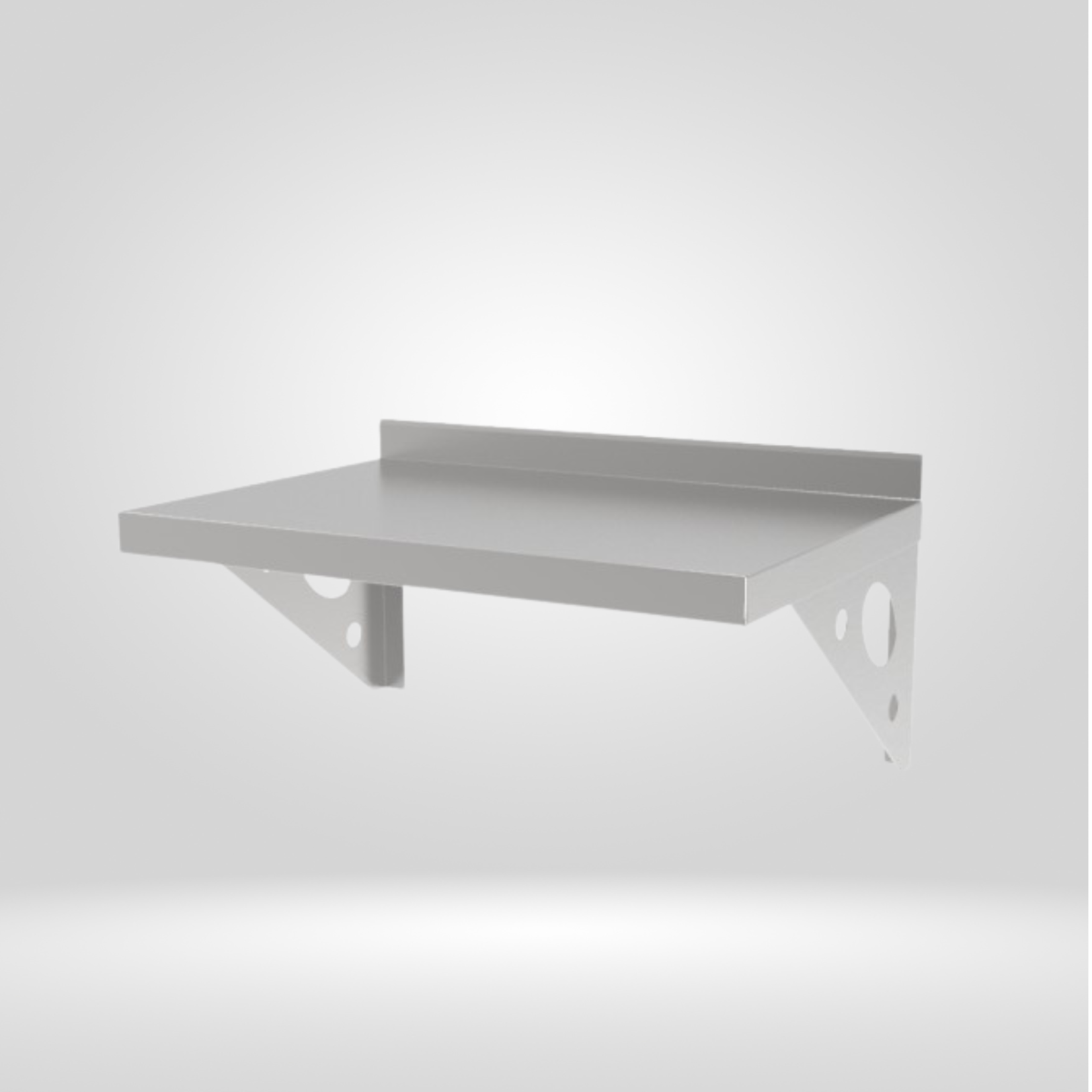 GSW USA GSW -  Stainless Steel Wall Mount Shelf