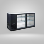 DUKERS DUKERS - 2-Door Bar and Beverage Cooler (Hinge Doors)
