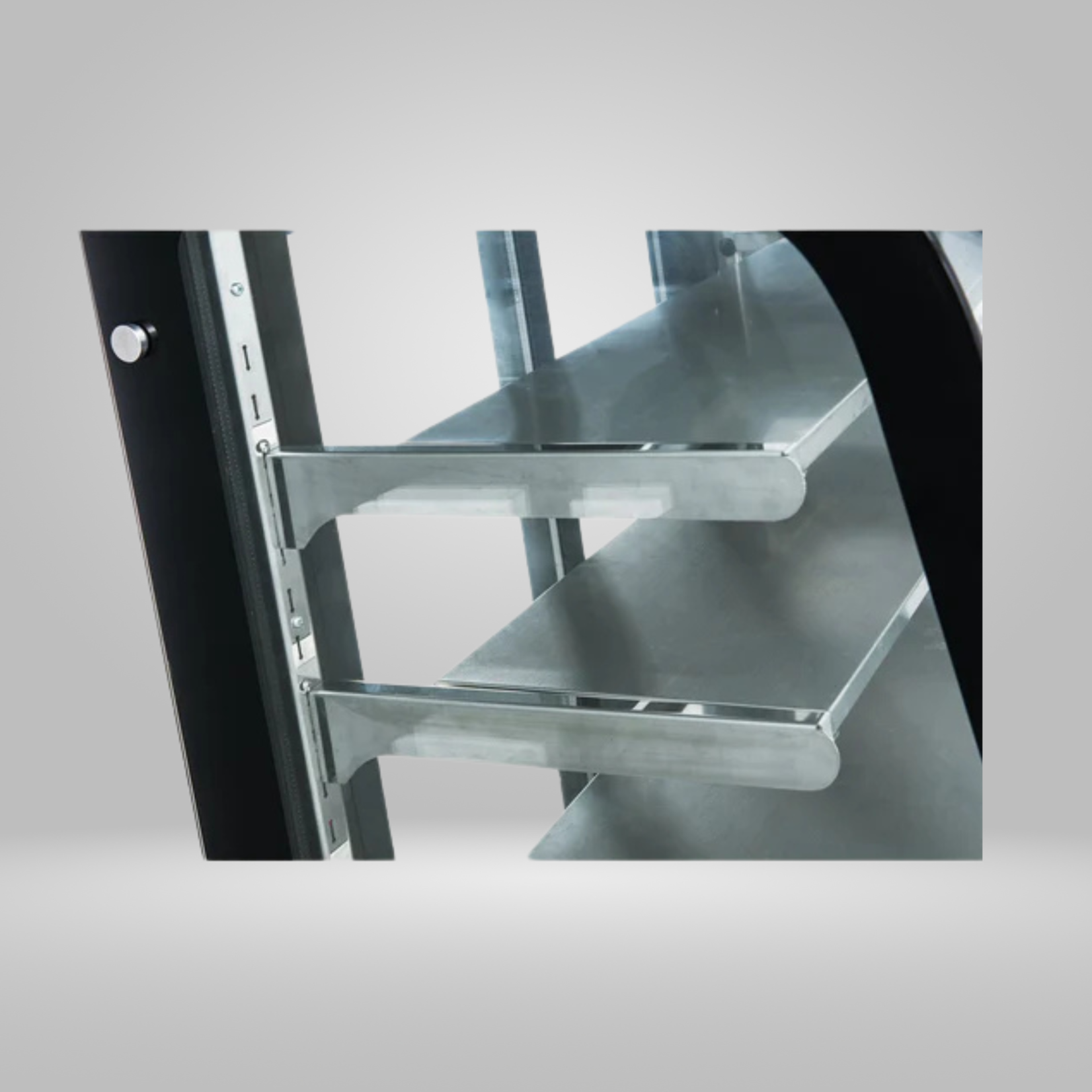 DUKERS DUKERS - Curved Glass 36" Cake Showcase