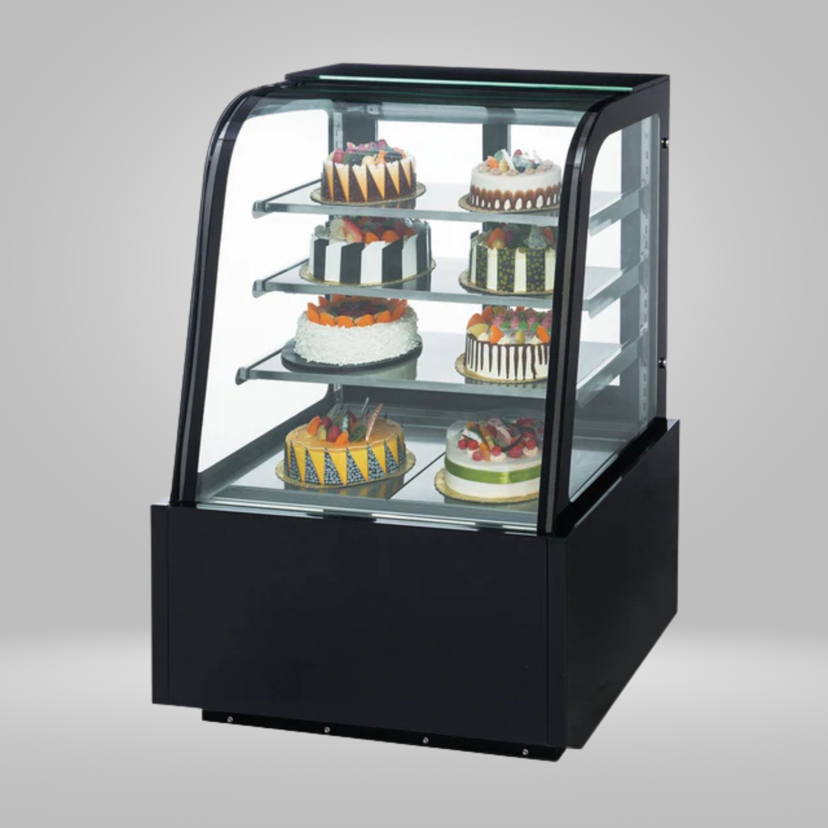 DUKERS DUKERS - Curved Glass 36" Cake Showcase