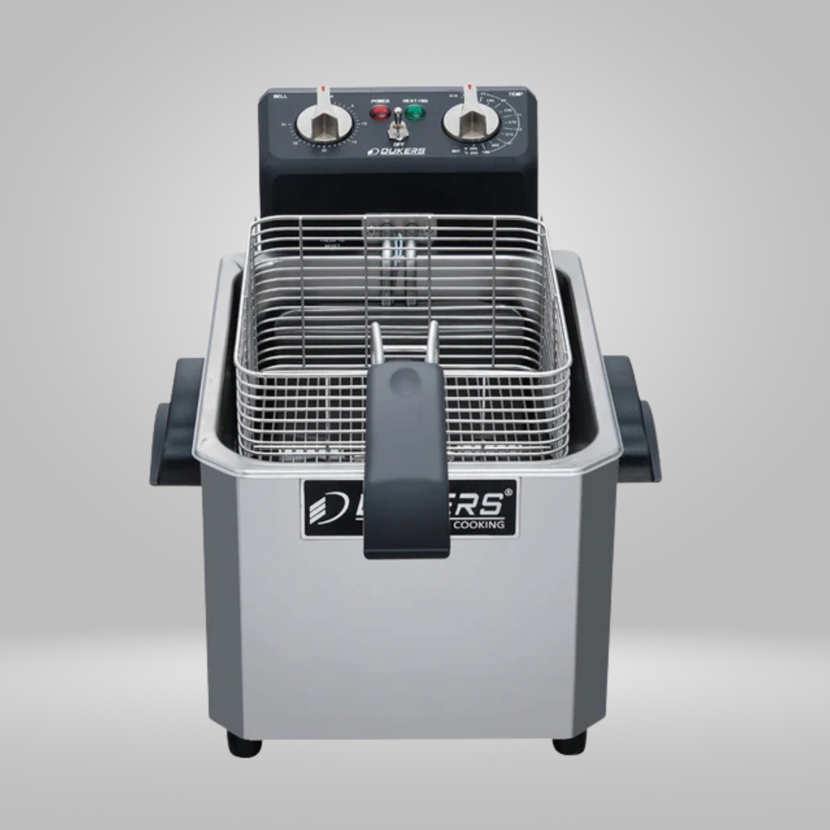 DUKERS DUKERS - 15lb One Basket Electric Countertop Fryer