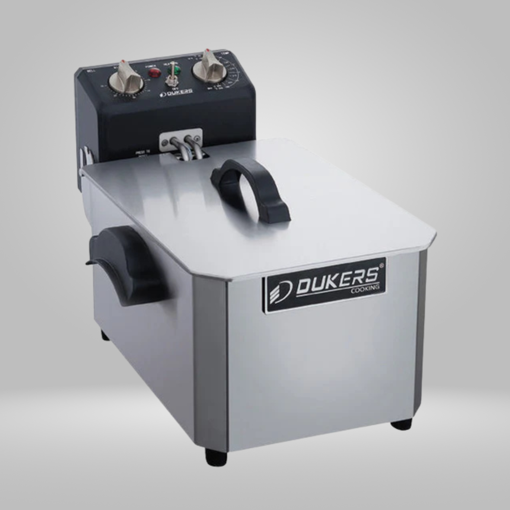 DUKERS DUKERS - 7lb Single Basket Electric Countertop Fryer