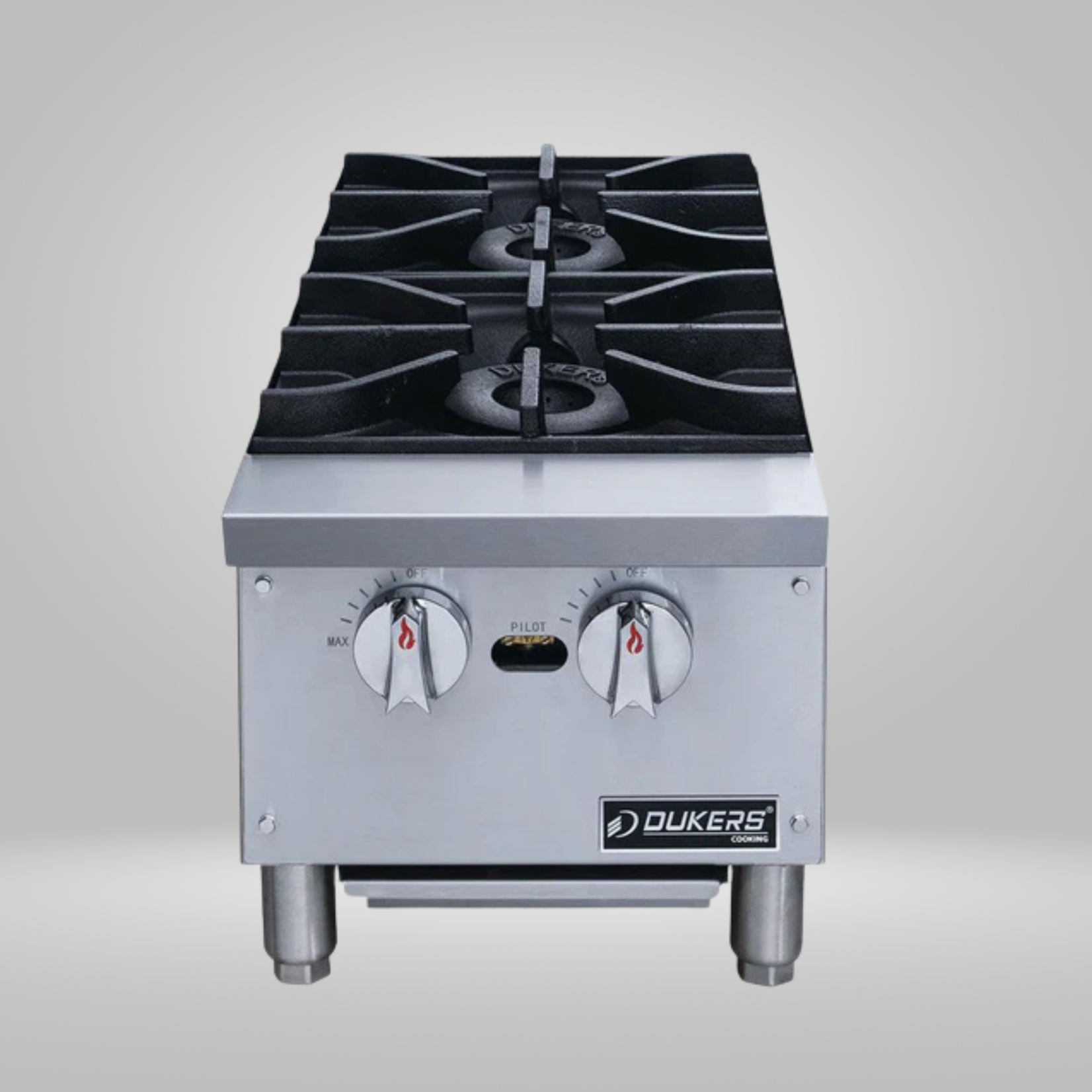 DUKERS DUKERS - Hot Plate with 2 Burners