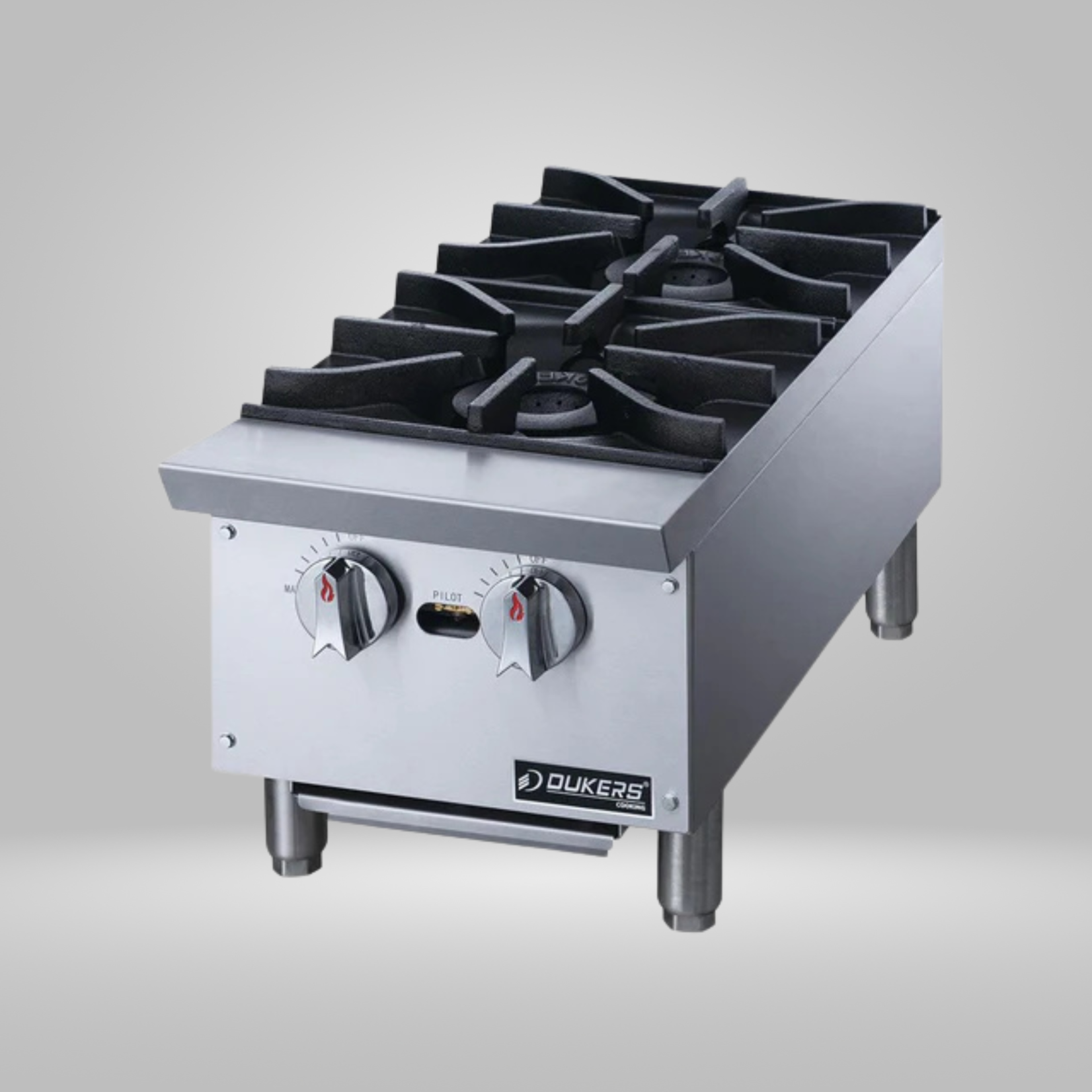 DUKERS DUKERS - Hot Plate with 2 Burners