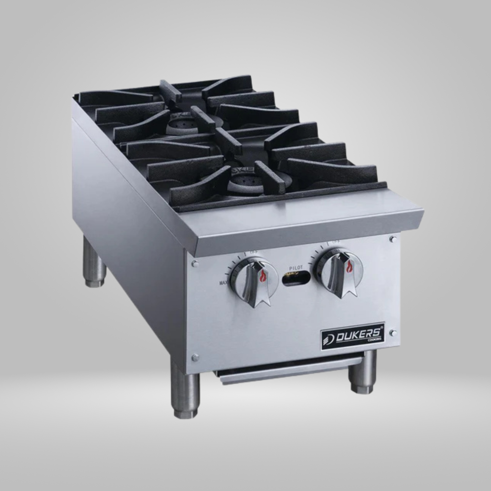 DUKERS DUKERS - Hot Plate with 2 Burners