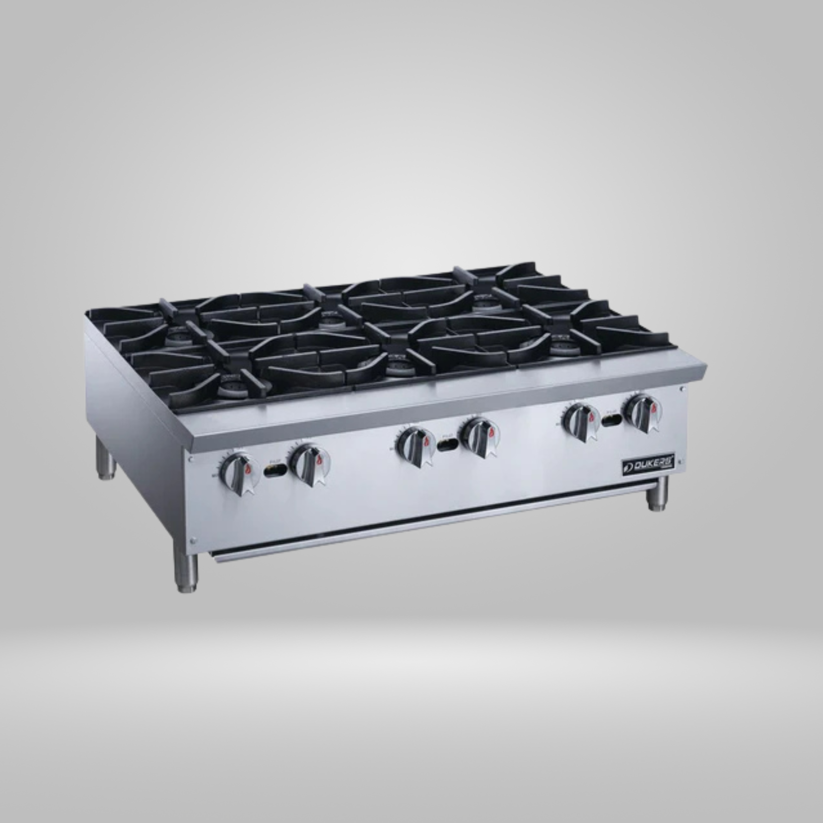 DUKERS DUKERS - Hot Plate with 6 Burners