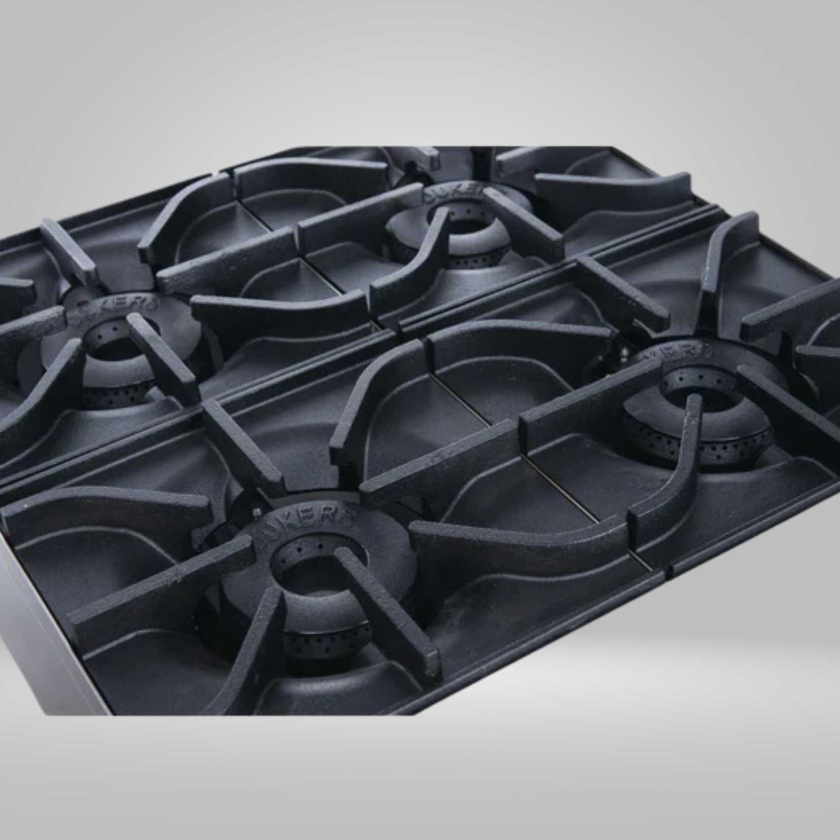 DUKERS DUKERS - Hot Plate with 6 Burners