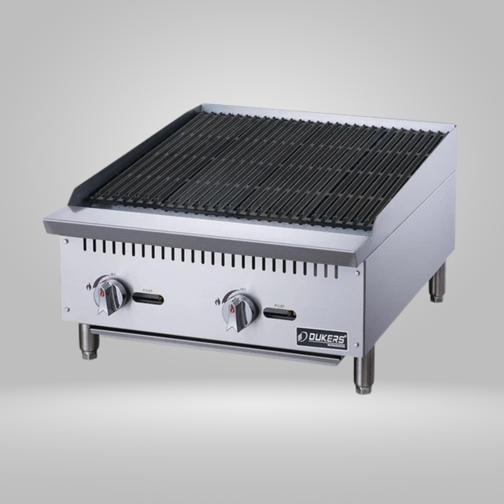 DUKERS DUKERS - 24 in. W Countertop Charbroiler