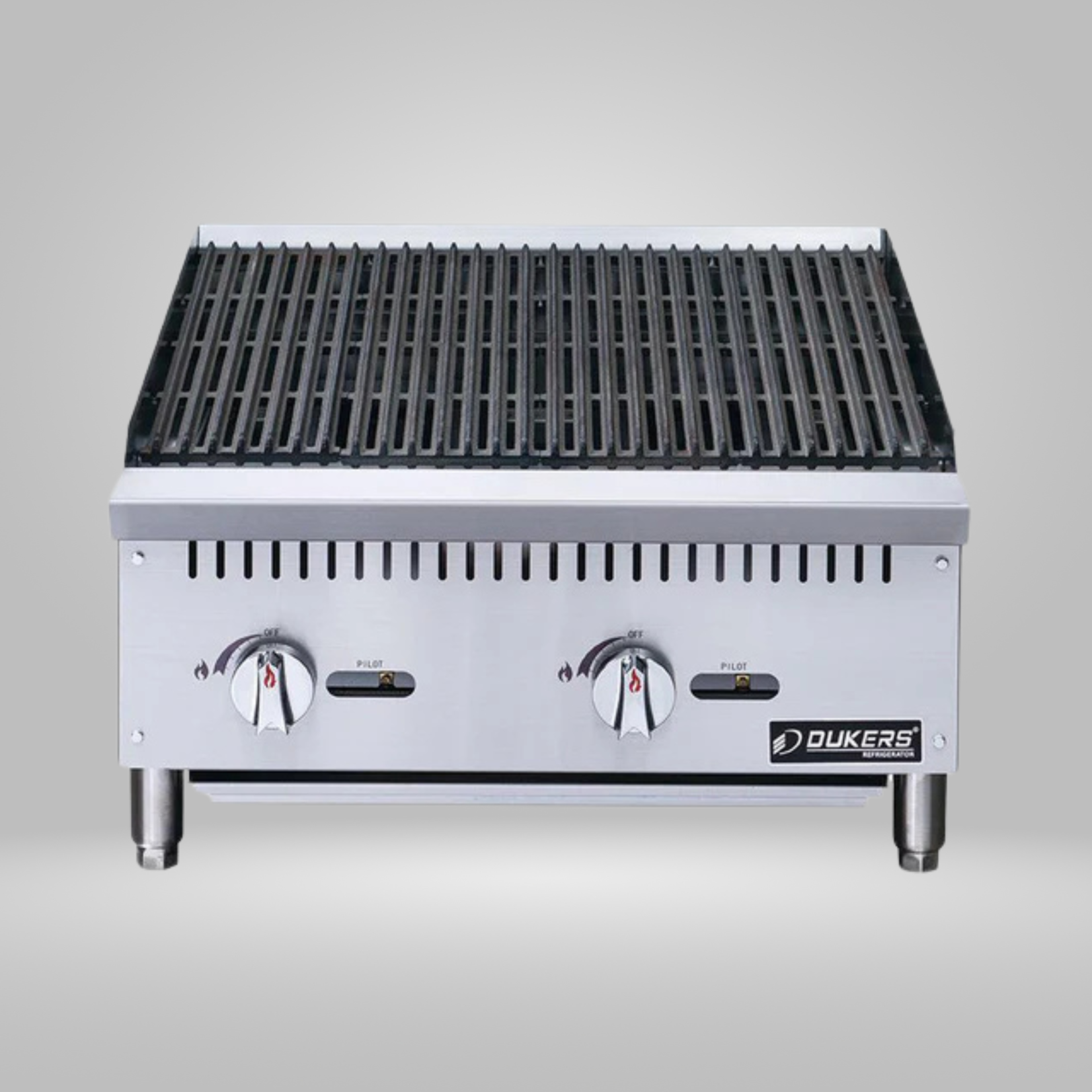 DUKERS DUKERS - 24 in. W Countertop Charbroiler