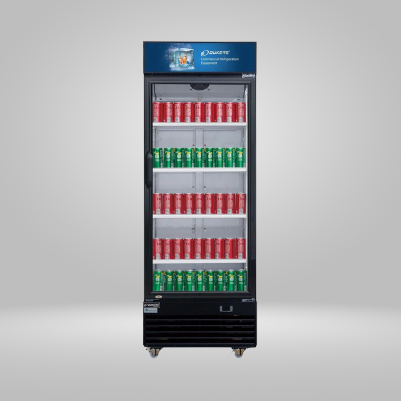 DUKERS DUKERS - Single Swing Glass Door Merchandisers
