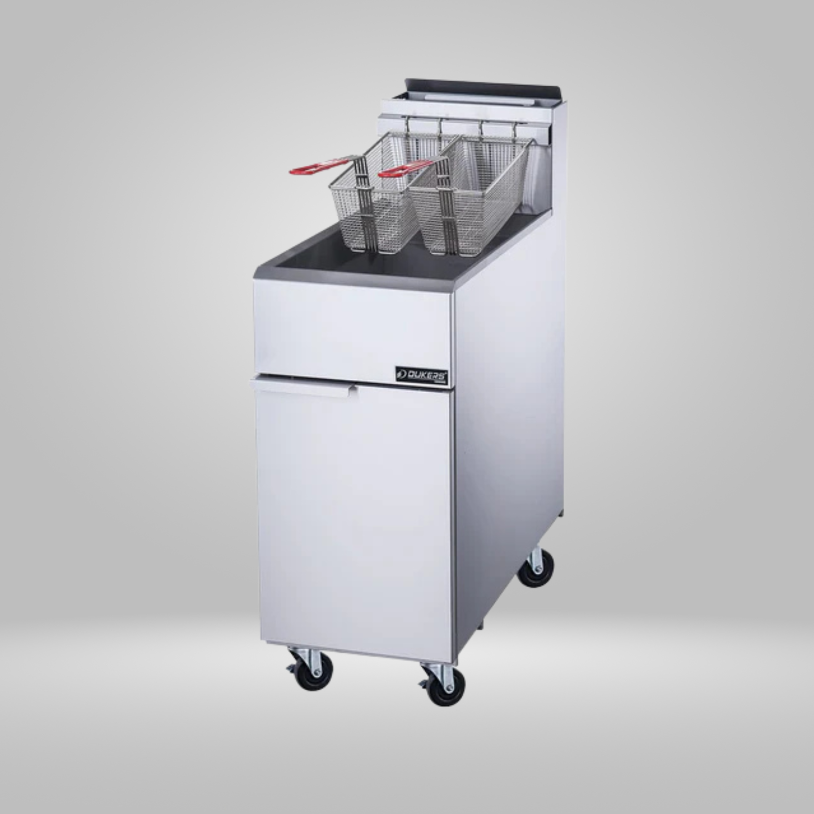 DUKERS DUKERS -  3 Tube Burners Natural gas fryer