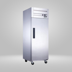 DUKERS DUKERS -  Single Door Top Mount Commercial Refrigerator in Stainless Steel