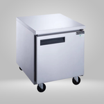 DUKERS DUKERS - Single Door Undercounter Freezer in Stainless Steel