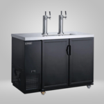 DUKERS DUKERS - 320 lbs Dual Tap Kegerator Beer Dispenser