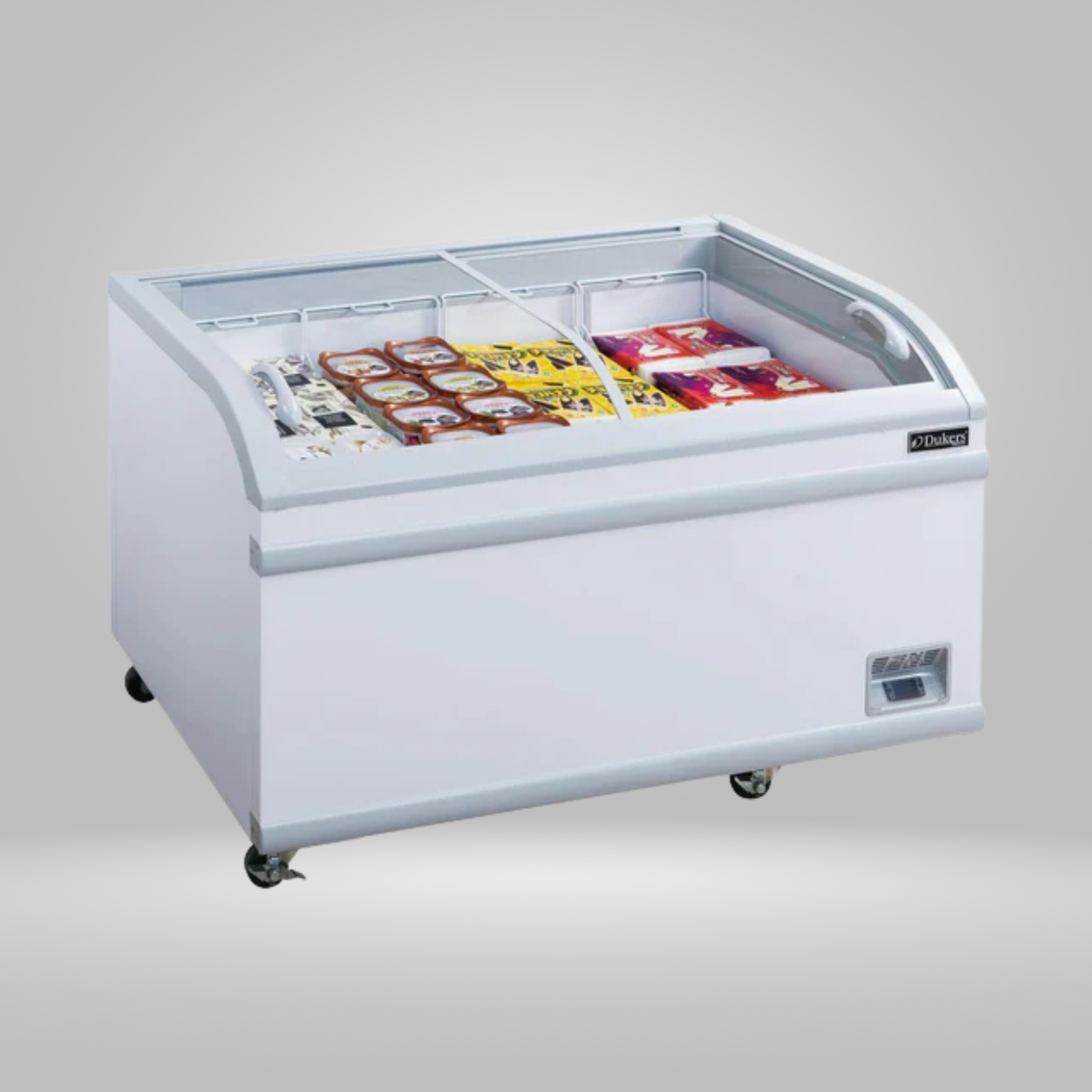 DUKERS DUKERS - 56" Commercial Chest Freezer in White