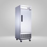 DUKERS DUKERS - Single Door Commercial Refrigerator in Stainless Steel
