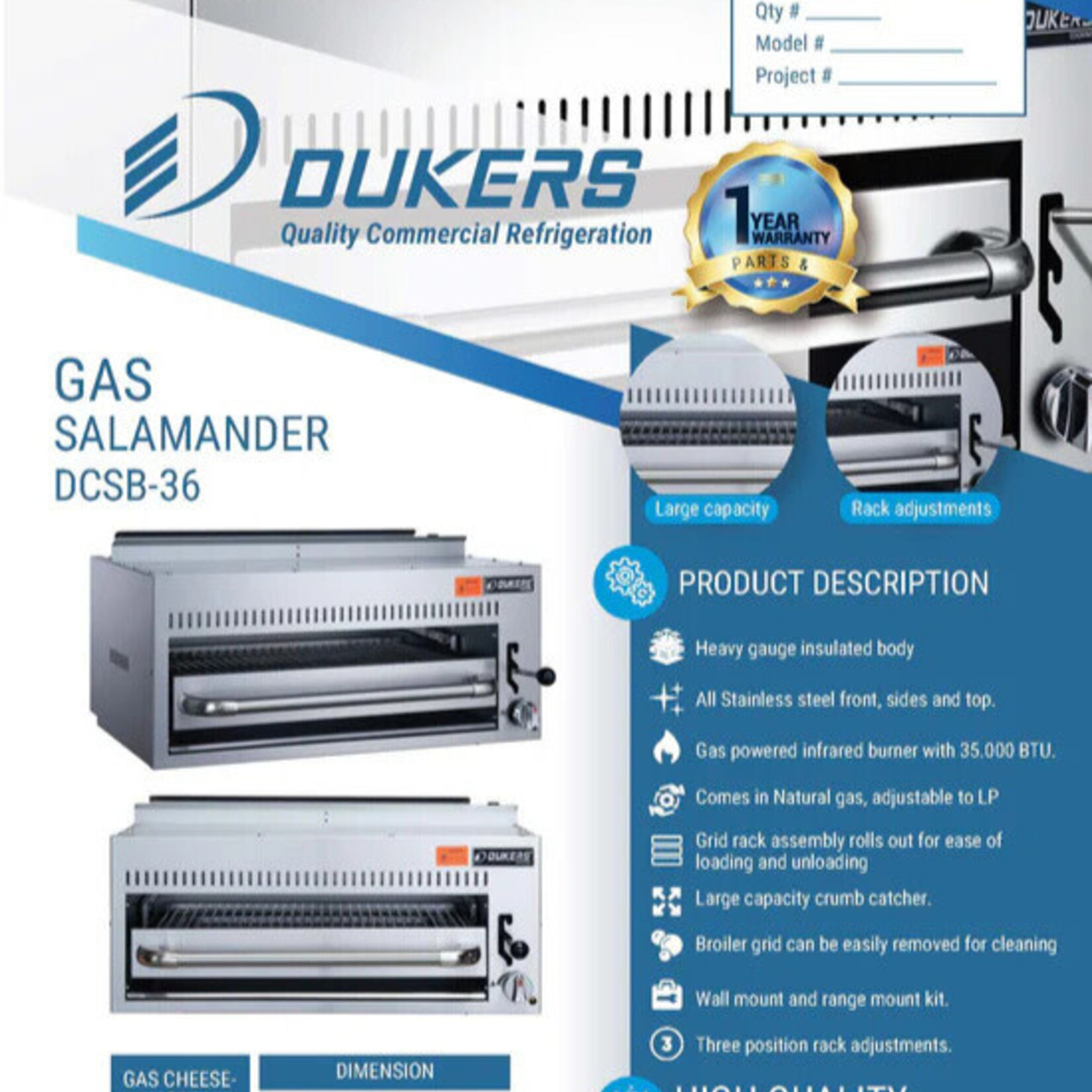 DUKERS DUKERS - Gas Salamander